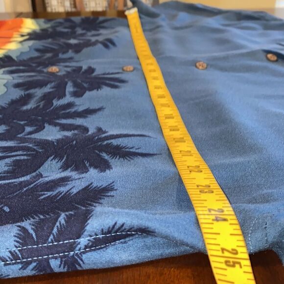 Ocean Pacific Men’s Hawaiian Camp Shirt Size XL - Picture 5 of 7